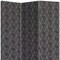 Homeroots 3 Panel Soft Fabric Room Divider, Black - 71 x 47 x 1 in. 379910 - alternate 8